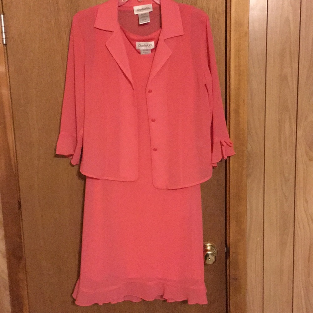 Chadwick’s 2 piece dress and sheer coverup